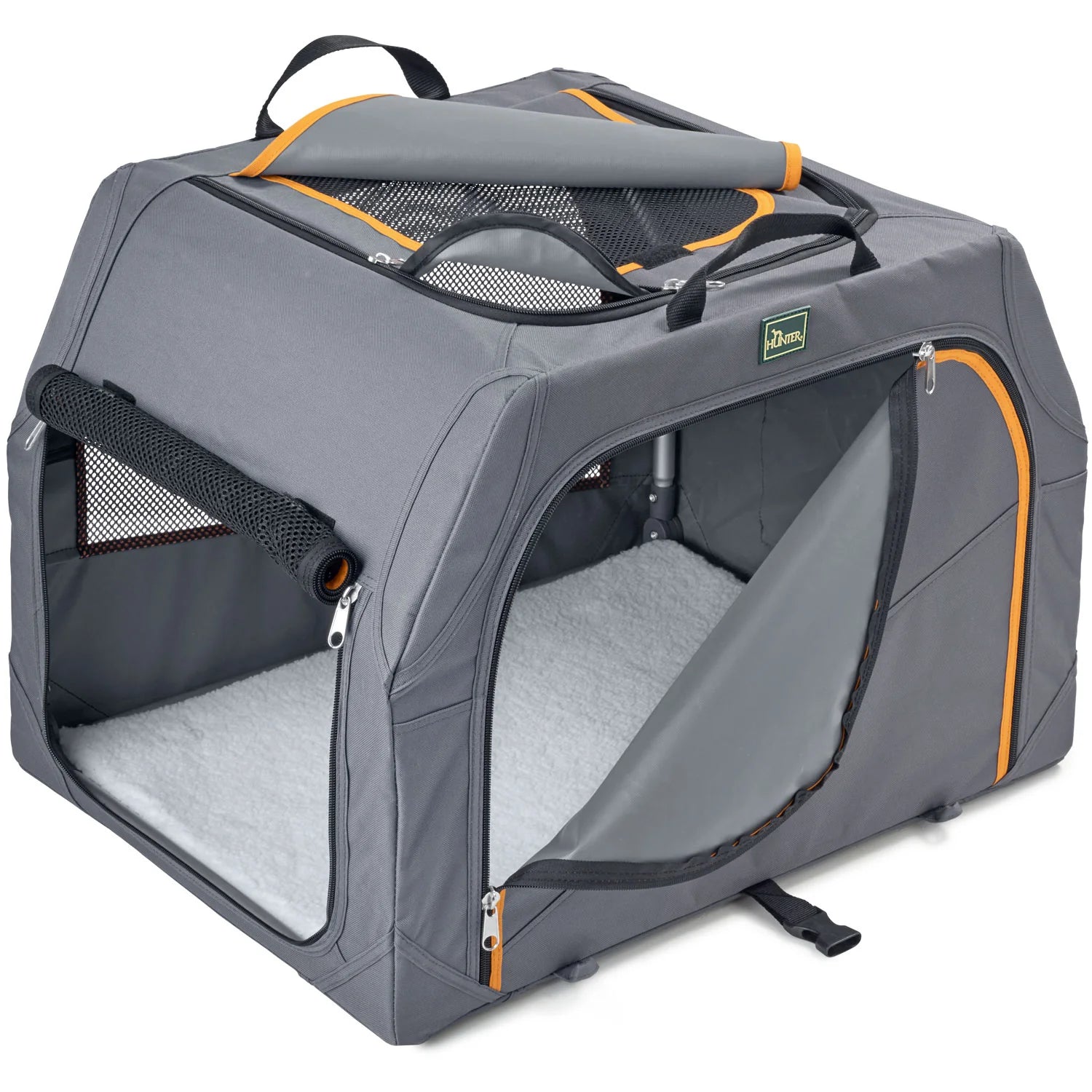 Hunter Foldable Dog Box Aluminum