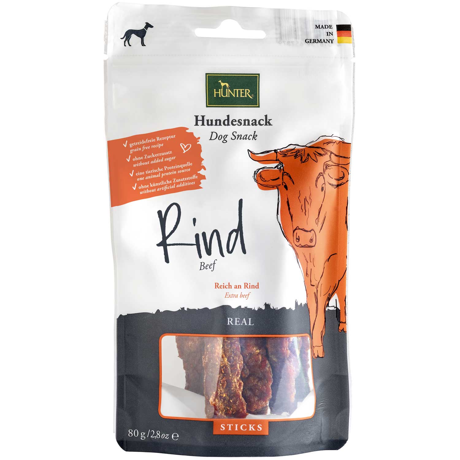 Hunter Real Meat Sticks – Beef