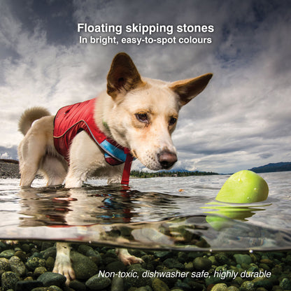 Kurgo Skipping Stones Fetch Toy, Assorted 2 Pack