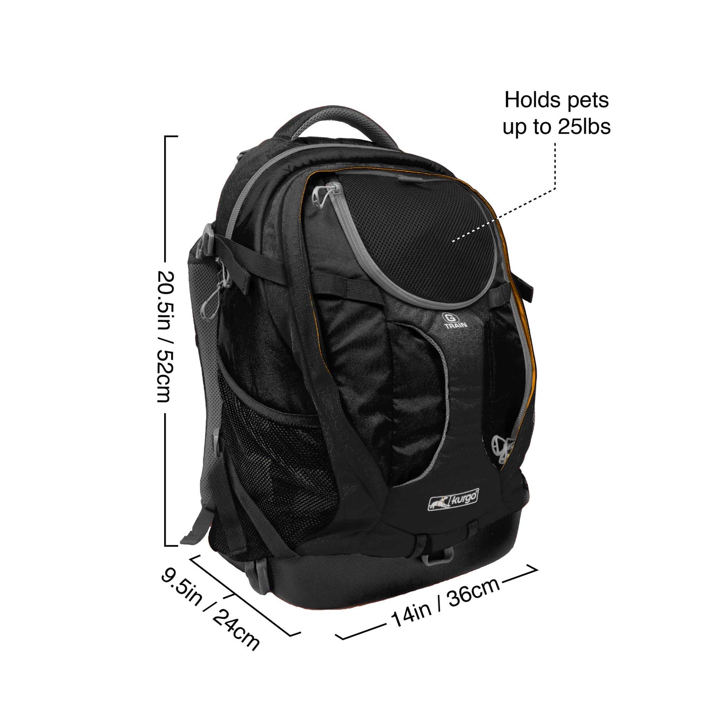 Kurgo G-Train Backpack and Dog Carrier