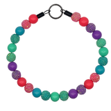 Galaxy Sparkle Acrylic Bead Dog Collar